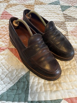 Alden 5730S Dark Brown Kudu LHS / Penny Loafer