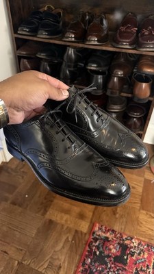 Alden 9741 Black Shell Cordovan Wing Tip Bal
