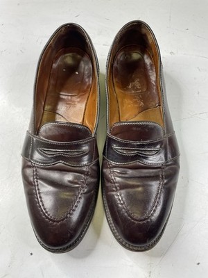 Alden 06597 Color 8 Shell Cordovan Full Strap Loafer