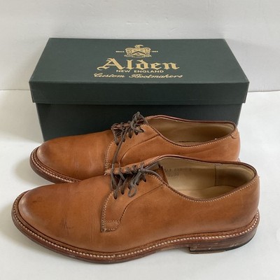 Alden 9501 Natural Chromexcel Plain Toe Blucher