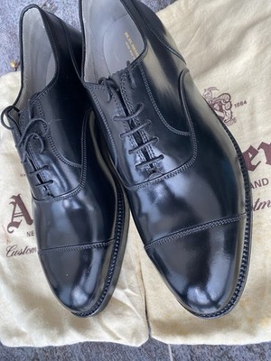 Alden 5181 Black Shell Cordovan Straight Tip Bal