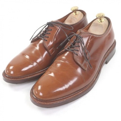 Alden 9905 Whiskey Shell Cordovan Plain Toe Blucher