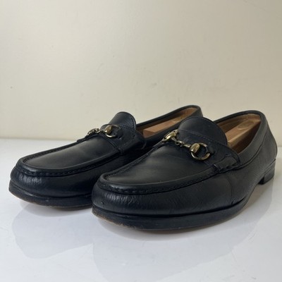 Alden H467 Black Calfskin Horse Bit Loafer