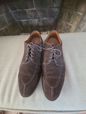 Alden 963 Mocha Kid Suede Norwegian Front Blucher