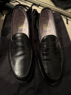 Alden 981 Black Calfskin LHS / Penny Loafer