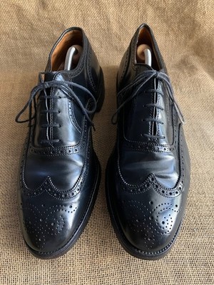 Alden 9741 Black Shell Cordovan Wing Tip Bal
