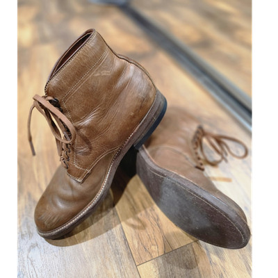 Alden 86049H Natural Chromexcel Plain Toe Boot