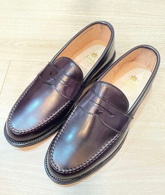 Alden 99162 Color 8 Shell Cordovan LHS / Penny Loafer
