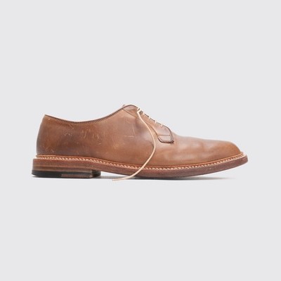 Alden 9501 Natural Chromexcel Plain Toe Blucher