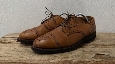 Alden 956R Brown Calfskin Medallion Tip Blucher