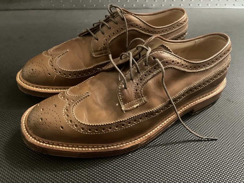 Alden 97870 Natural Chromexcel Long Wing Blucher | Alden Model Project