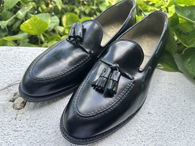 Alden 740 Black Shell Cordovan Tassel Loafer