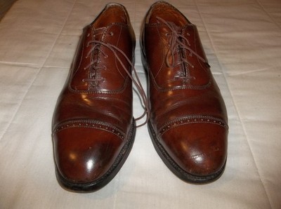 Alden 900 Walnut Calfskin Perforated Straight Tip Bal