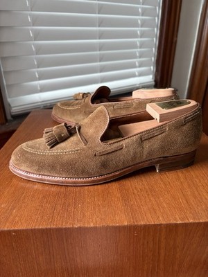 Alden 3403 Snuff Kid Suede Tassel Loafer