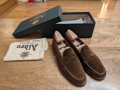 Alden 6243F Snuff Suede LHS / Penny Loafer