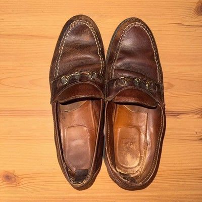 Alden 5724S Brown Aniline Horse Bit Loafer