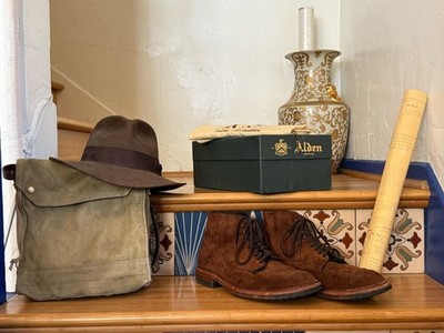 Alden 4015HC Tobacco Reverse Chamois Indy Boot