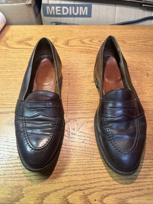 Alden 06597 Color 8 Shell Cordovan Full Strap Loafer