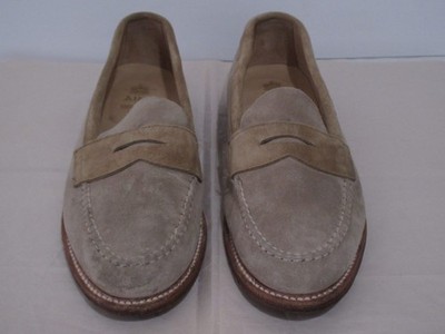 Alden D0216 Milkshake and Tan Suede LHS / Penny Loafer