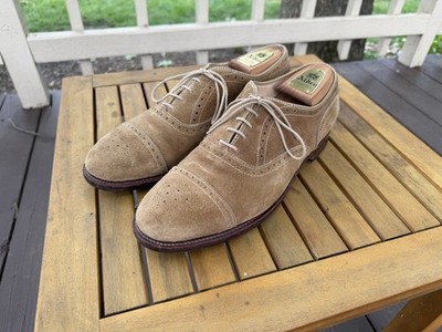 Alden 51645F Tan Suede Medallion Tip Bal