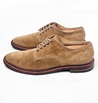 Alden 29332F Tan Suede Plain Toe Dover