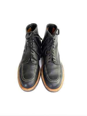 Alden 401 Black Workboot Calf Indy Boot