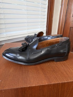 Alden 00030 Black Shell Cordovan Tassel Loafer