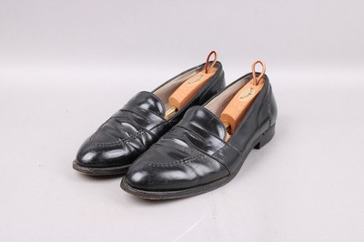 Alden 6845 Black Shell Cordovan Full Strap Loafer