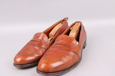 Alden 685 Burnished Tan Calfskin Full Strap Loafer