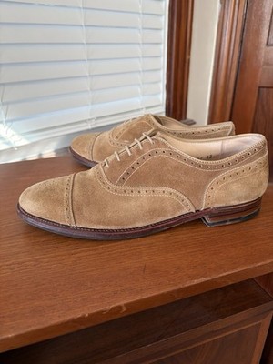 Alden 51645F Tan Suede Medallion Tip Bal