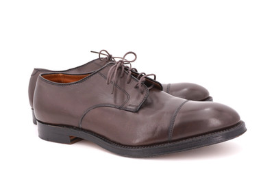 Alden 00063 Brown Calfskin Straight Tip Blucher