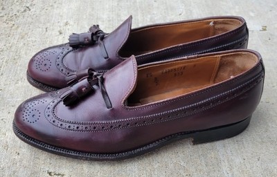 Alden 553 Burgundy Calfskin Tassel Loafer