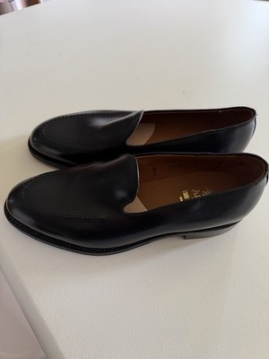Alden D5103 Black Calfskin Venetian Loafer