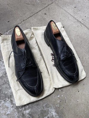 Alden 924 Black Calfskin Norwegian Front Blucher