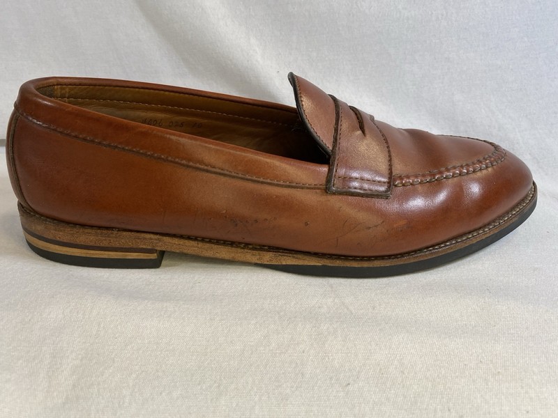Alden 00066 Burnished Tan Calfskin LHS / Penny Loafer | Alden