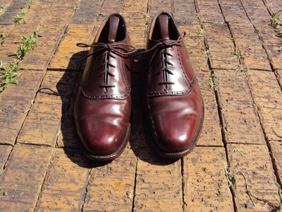 Alden 992 Brown Calfskin Saddle Shoe