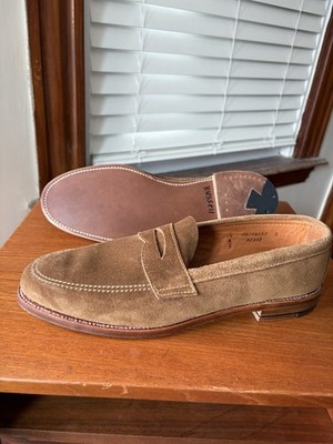 Alden 5735F Snuff Suede LHS / Penny Loafer
