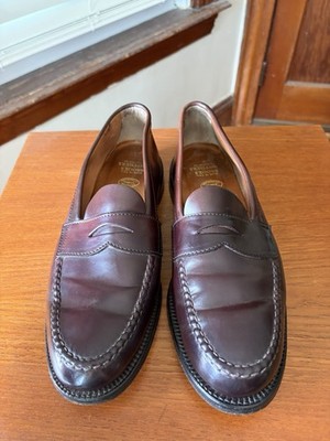Alden 06603 Color 8 Shell Cordovan LHS / Penny Loafer