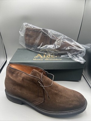Alden 1273S Dark Brown Suede Chukka
