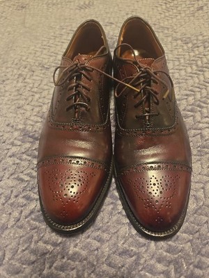 Alden 909 Black Calfskin Medallion Tip Bal | Alden Model Project