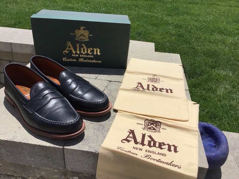 Alden D6209F Black Lady Calf LHS / Penny Loafer | Alden Model Project