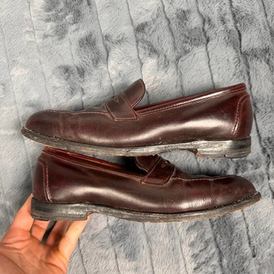 Alden 984 Burgundy Calfskin LHS / Penny Loafer | Alden Model Project