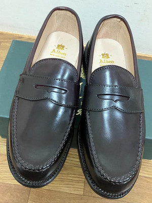Alden 99162 Color 8 Shell Cordovan LHS / Penny Loafer
