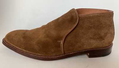 Alden D8716 Snuff Suede Chukka Slip-On Boot