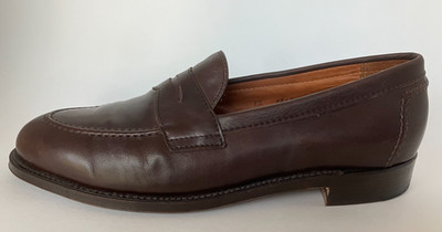 Alden 9694F Dark Brown Calfskin LHS / Penny Loafer