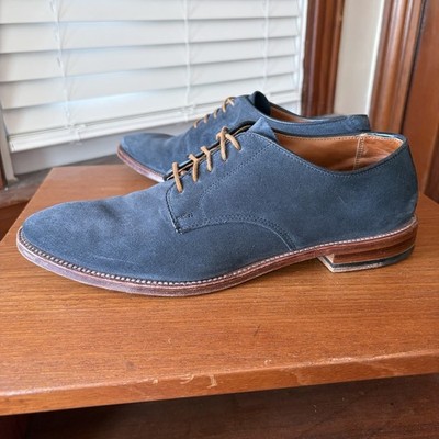 Alden 29143 Navy Suede Plain Toe Dover