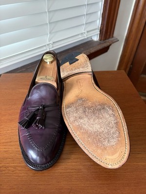 Alden 34381 Color 8 Shell Cordovan Tassel Loafer