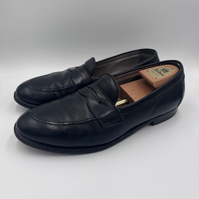 Alden 9695F Black Calfskin LHS / Penny Loafer