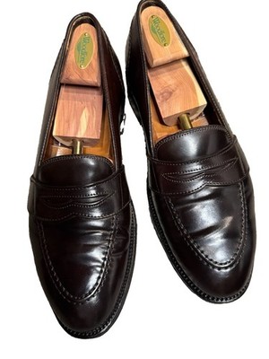 Alden 06597 Color 8 Shell Cordovan Full Strap Loafer