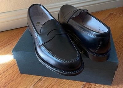 Alden 981 Black Calfskin LHS / Penny Loafer